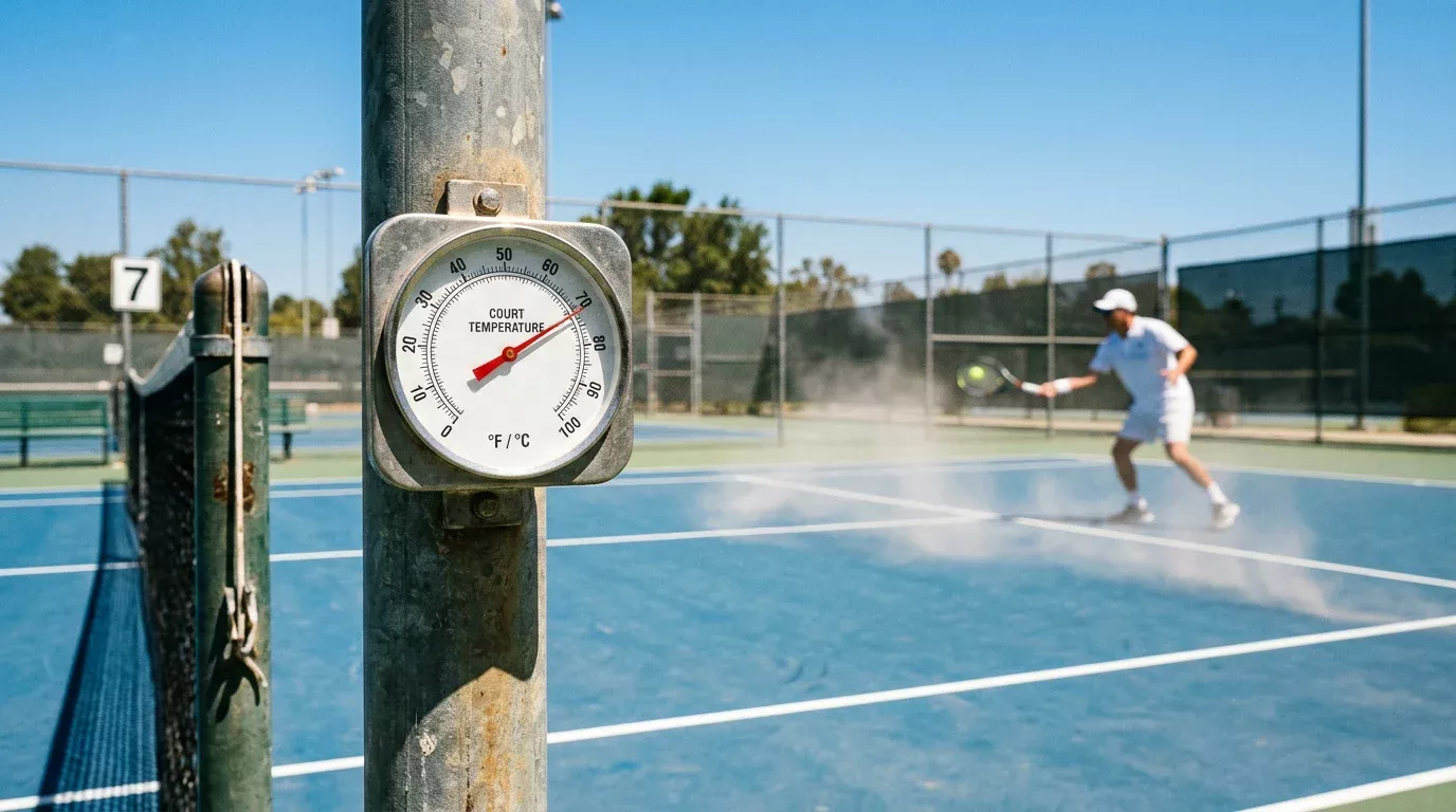 Impacto de la política de calor extremo del Australian Open en las apuestas de tenis